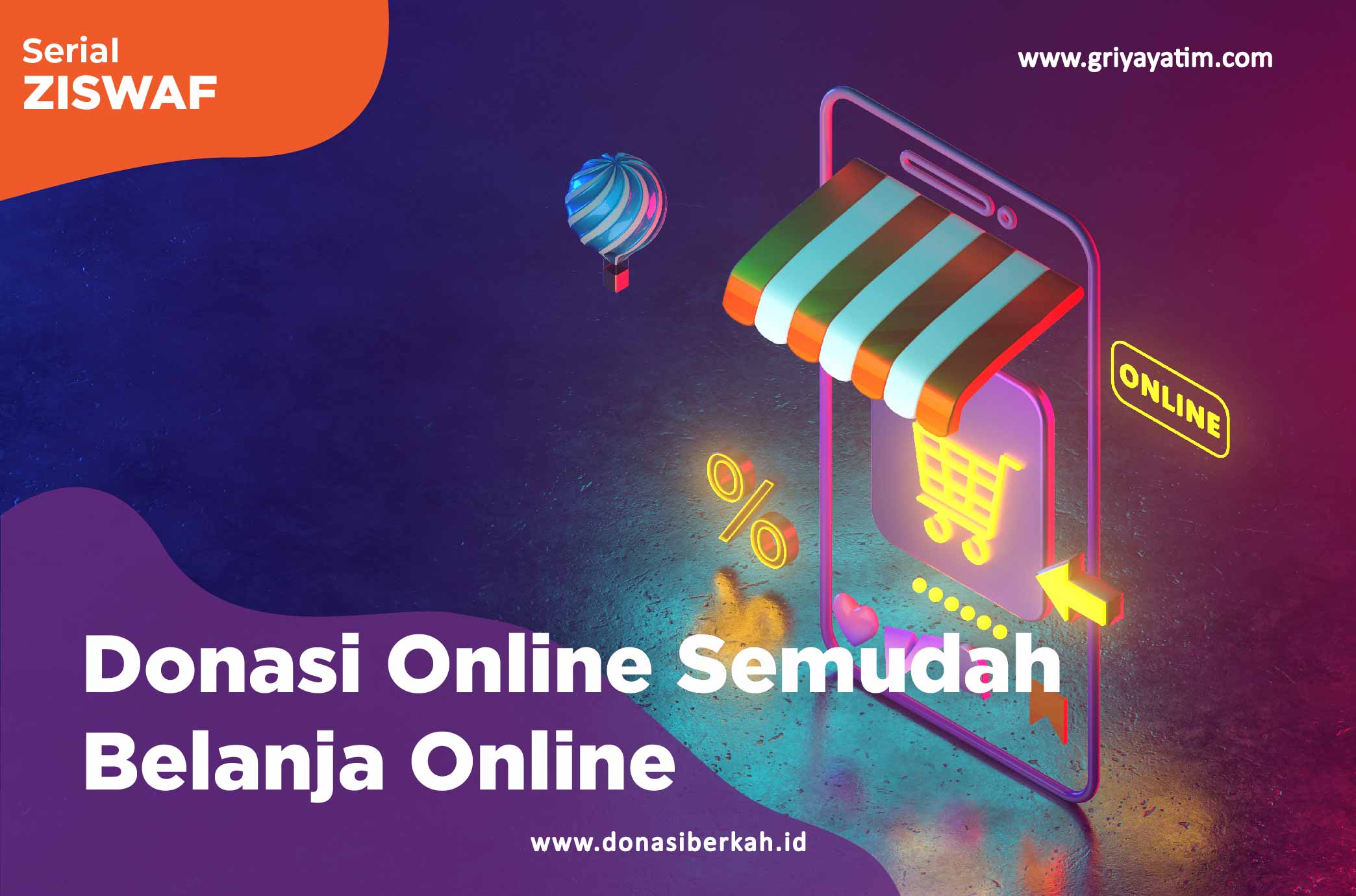 Donasi Online Semudah Belanja Online