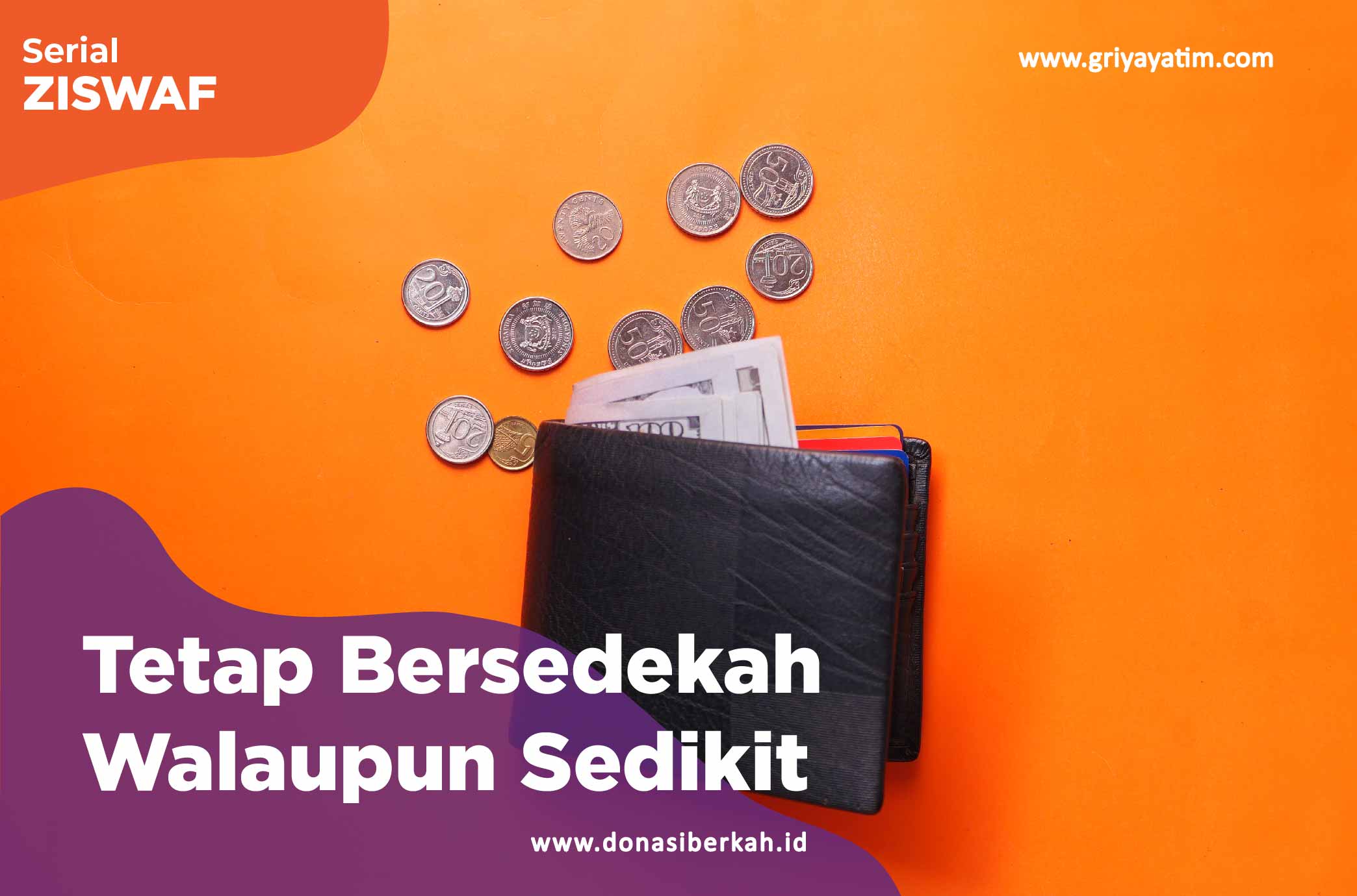 Tetap Bersedekah Walaupun Sedikit