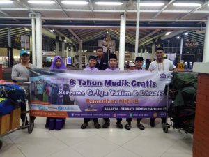 Mudik Gembira Bersama Griya Yatim & Dhuafa