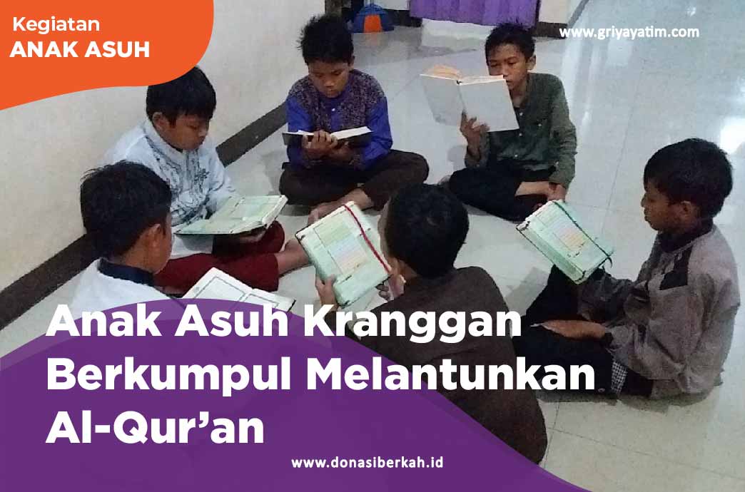 Anak Asuh Kranggan Berkumpul Melantunkan Al-Qur'an