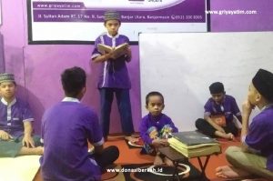 Mengasah Skill Anak Asuh Banjarmasin Lewat Muhadhoroh