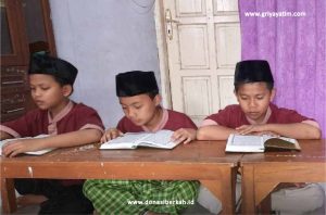 Anak Asuh Cilegon Belajar Online & Tadarus Al-Qur'an