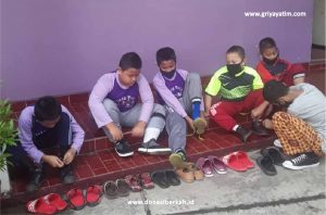 Anak Asuh Kemanggisan Bersiap Siap Jogging