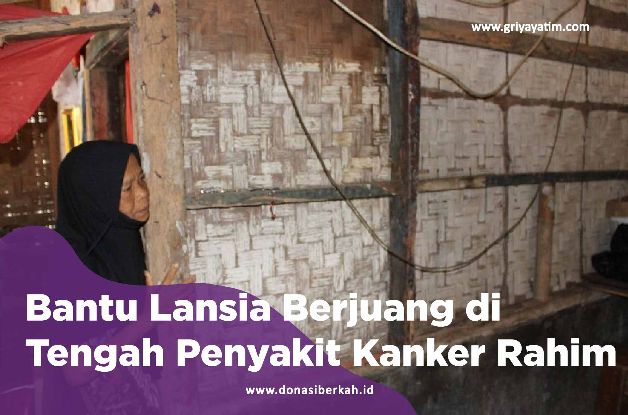 Bantu Lansia Berjuang di Tengah Penyakit Kanker Rahim