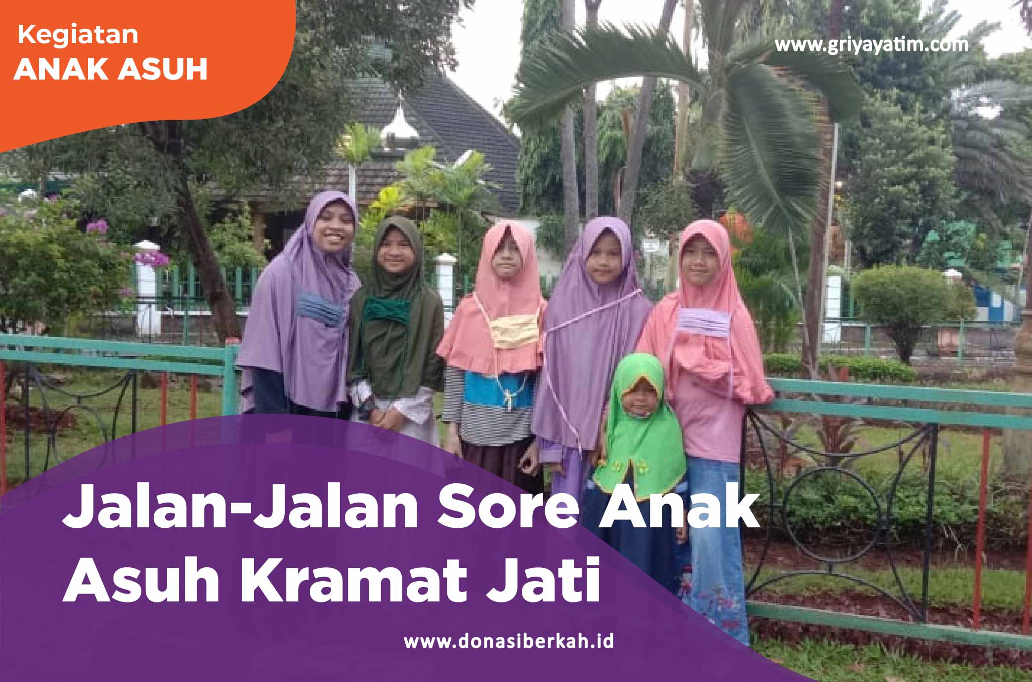 Jalan-Jalan Sore Anak Asuh Kramat Jati