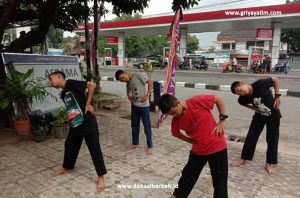 Libur Akhir Pekan Anak Asuh Cinere Olahraga Bersama