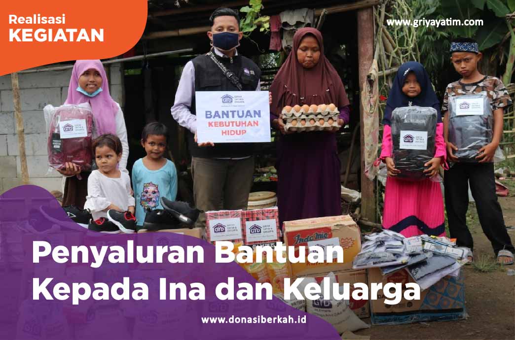 Penyaluran Bantuan Kepada Ina dan Keluarga