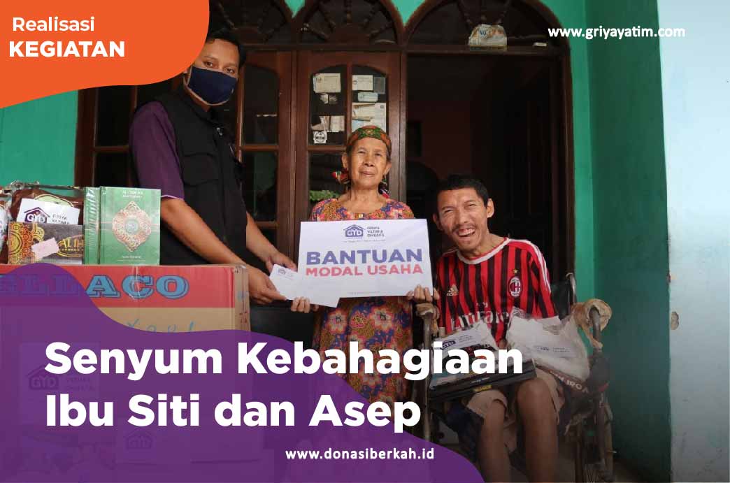 Senyum Kebahagiaan Ibu Siti Dan Asep