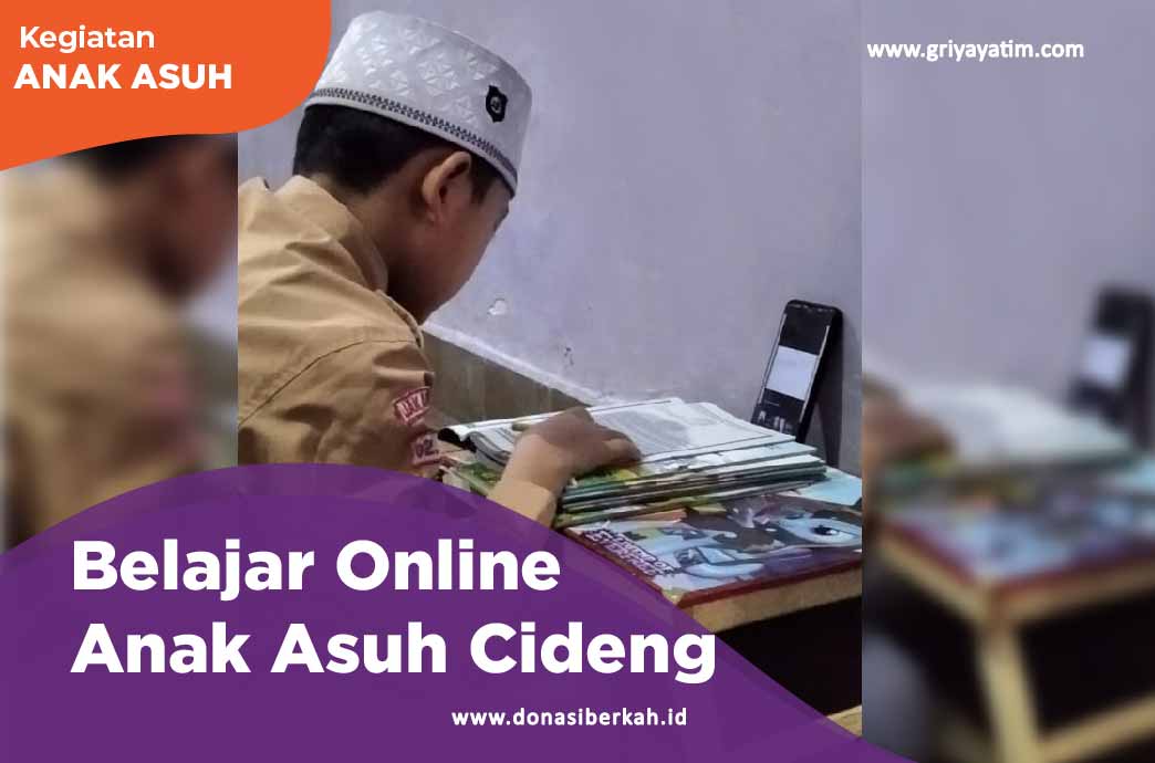 Belajar Online Anak Asuh Cideng