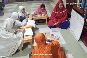 Belajar Tajwid Bersama Anak Asuh Pamulang