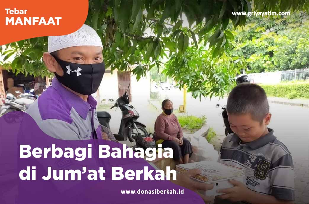 Berbagi Bahagia Di Jum'at Berkah