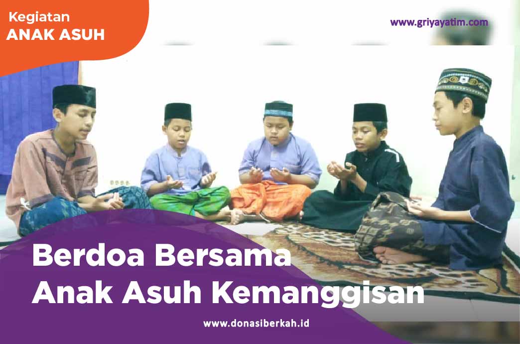 Berdoa Bersama Anak Asuh Kemanggisan