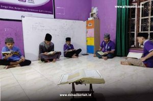 Mengisi Waktu Libur Dengan Tadarus Al-Qur'an Anak Asuh Banjarmasin