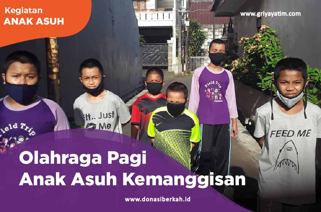 Olahraga Pagi Anak Asuh Kemanggisan