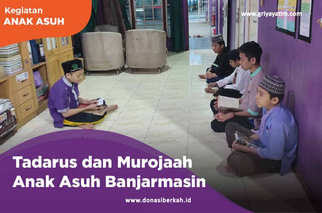 Tadarus dan Murojaah Anak Asuh Banjarmasin