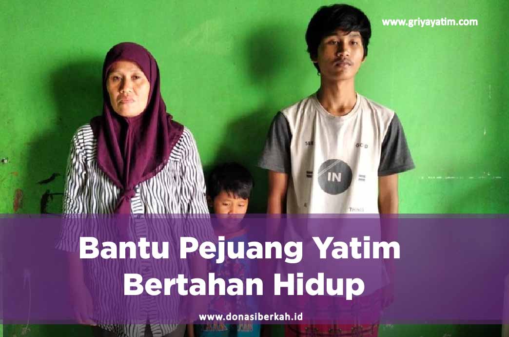 Bantu Pejuang Yatim Bertahan Hidup