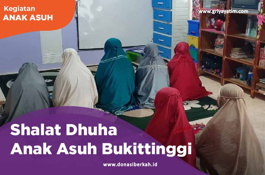 Shalat Dhuha Anak Asuh Bukittinggi