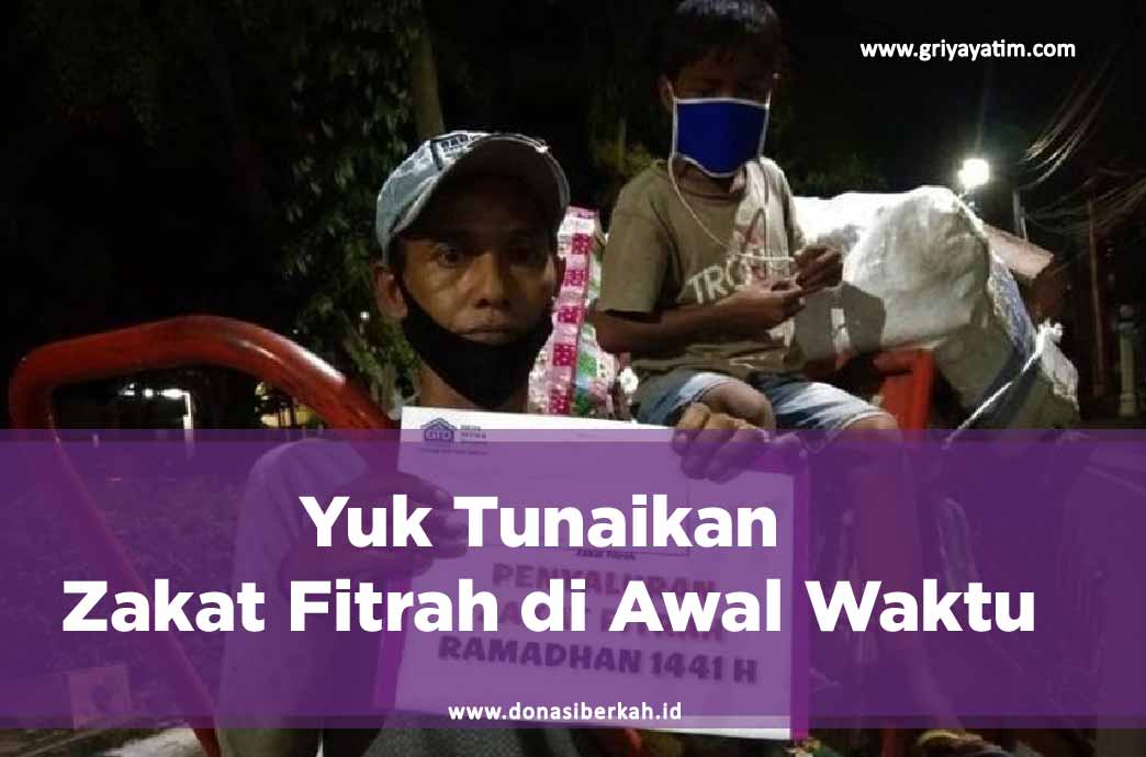 Yuk Tunaikan Zakat Fitrah di Awal Waktu