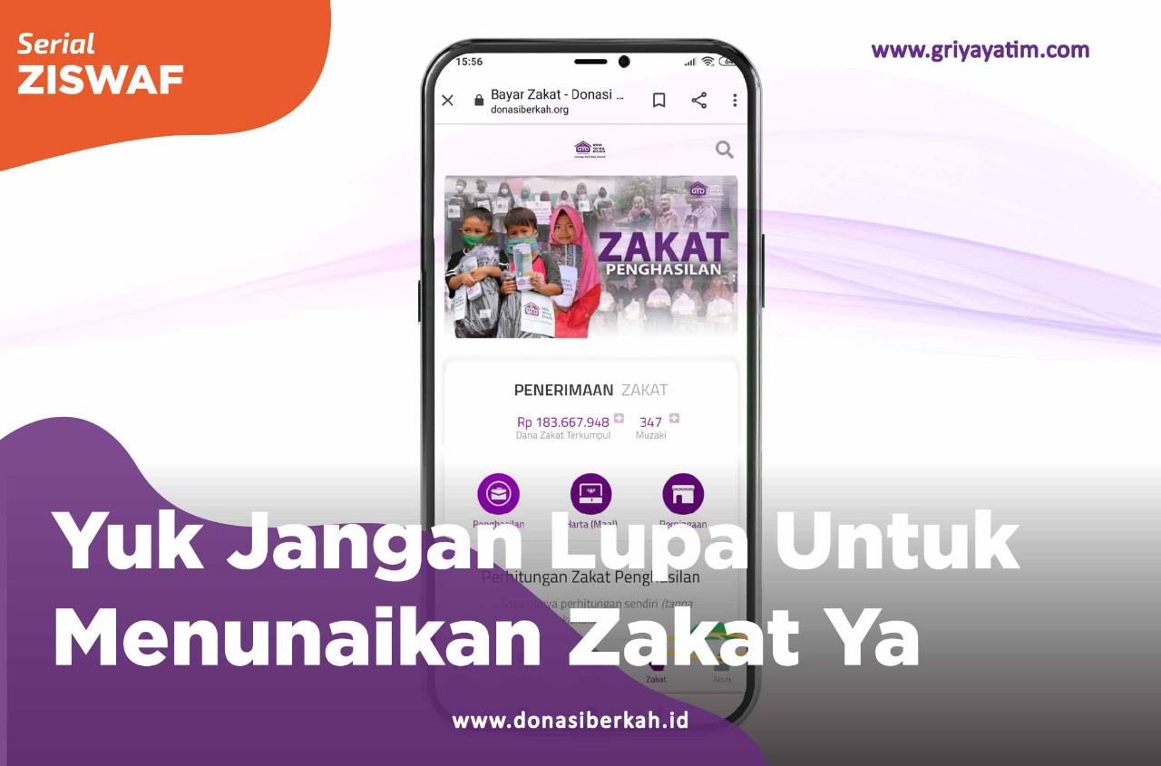 Yuk Jangan Lupa Untuk Menunaikan Zakat Ya