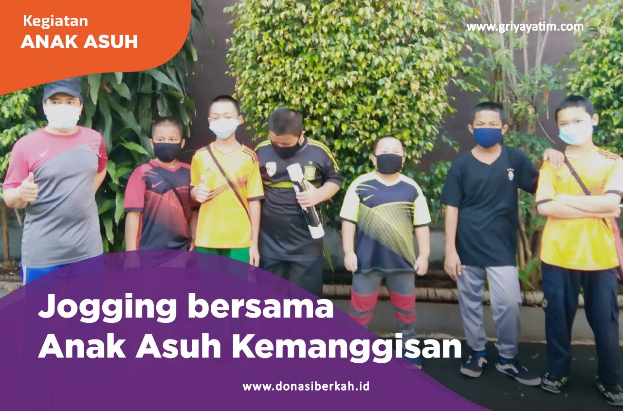 Jogging Bersama Anak Asuh Kemanggisan