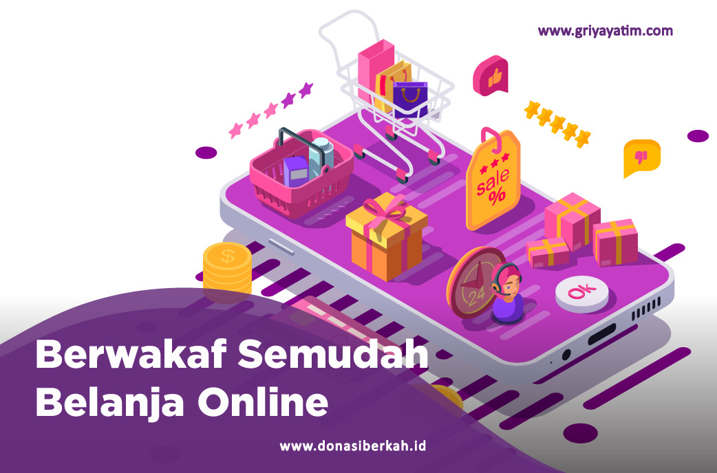 Berwakaf Semudah Belanja Online