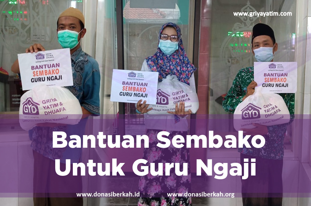 Bantuan Sembako Untuk Guru Ngaji