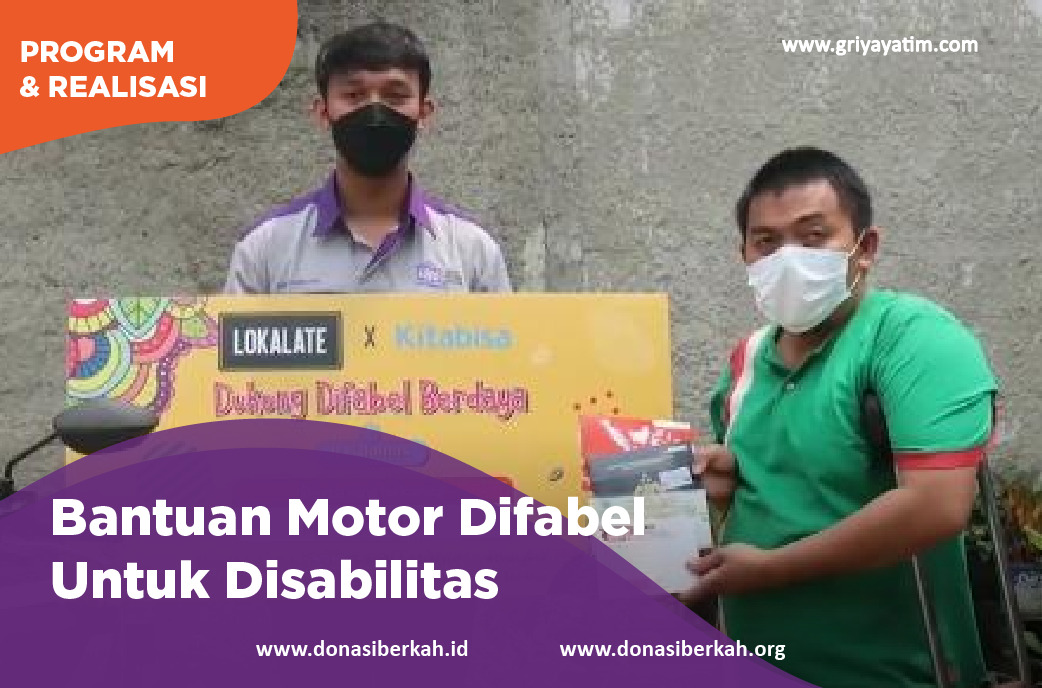 Bantuan Motor Difabel Untuk Disabilitas