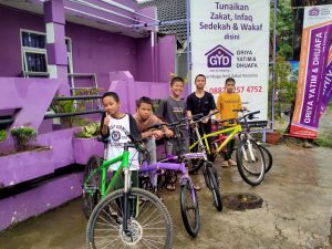 Bersepeda Bersama Anak Asuh Cilegon